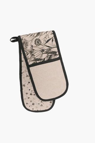 Jadiete Floral Double Oven Glove
