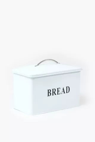 Galvanised Metal Bread Bin