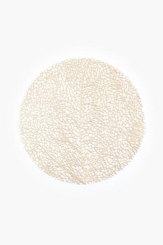 Pu Round Placemat