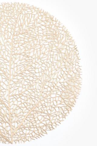 Pu Round Placemat