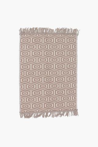 Jacquard Granite Rug, 50x80cm