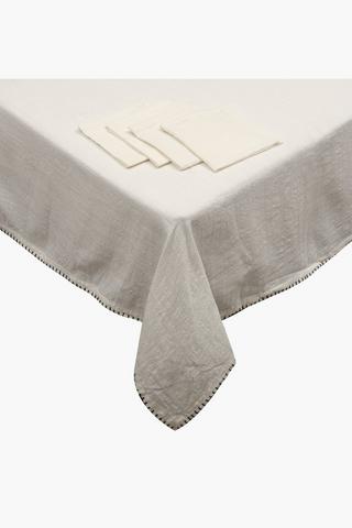 5 Piece Table Linen Cotton Set