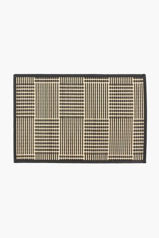 Check Bamboo Placemat