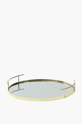 Classic Handle Mirror Tray, 35cm