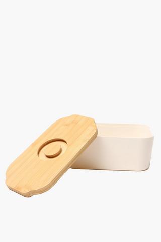 Metal Bread Bin With Embossed Lid
