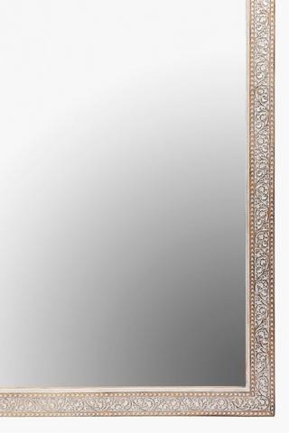 Paisley Mangowood Mirror, 90x120cm