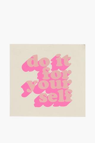 Diy Script Box Sign, 20cm