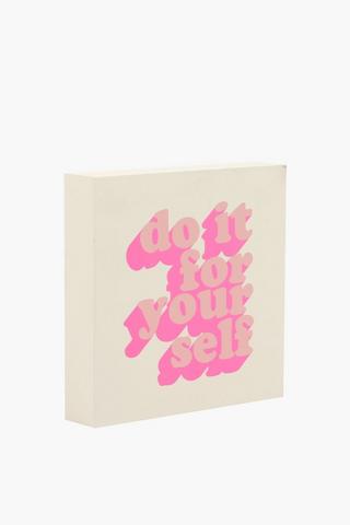 Diy Script Box Sign, 20cm