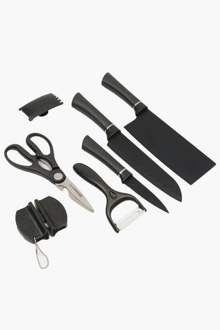 7 Piece Kitchen Knife Set