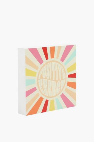 Positive Energy Sign Box, 20cm