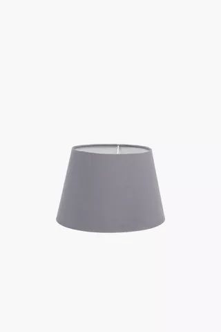 Cotton Tapered Lampshade, 20x28cm