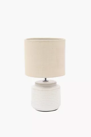 Arashi Embossed Table Lamp, E14