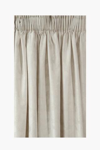 Jacquard Foliage Taped Curtain, 230x250cm