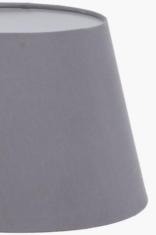 Cotton Tapered Lampshade, 35x21cm