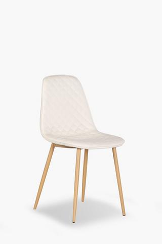 Cruz Quilted Pu Dining Chair