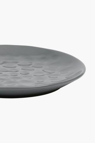 Dimple Glaze Dinner Plate