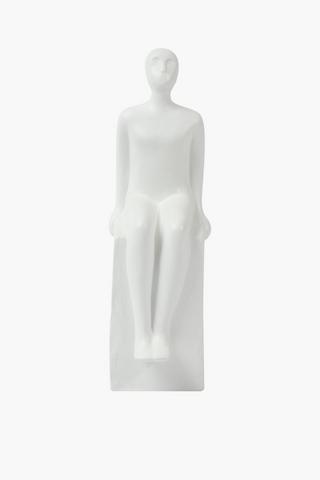 Seated Sculpture, 15x38cm