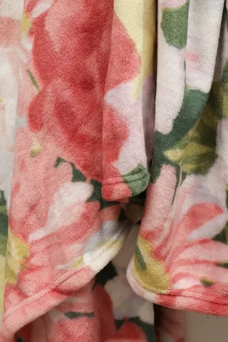 Super Plush Giada Floral Classic Blanket, 200x220cm