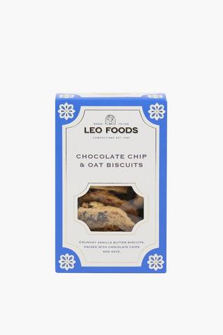 Leo Foods Chocolate Chip And Oat Biscuits, 160g
