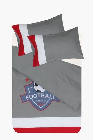 Soft Touch Soccer Duvet Cover Set