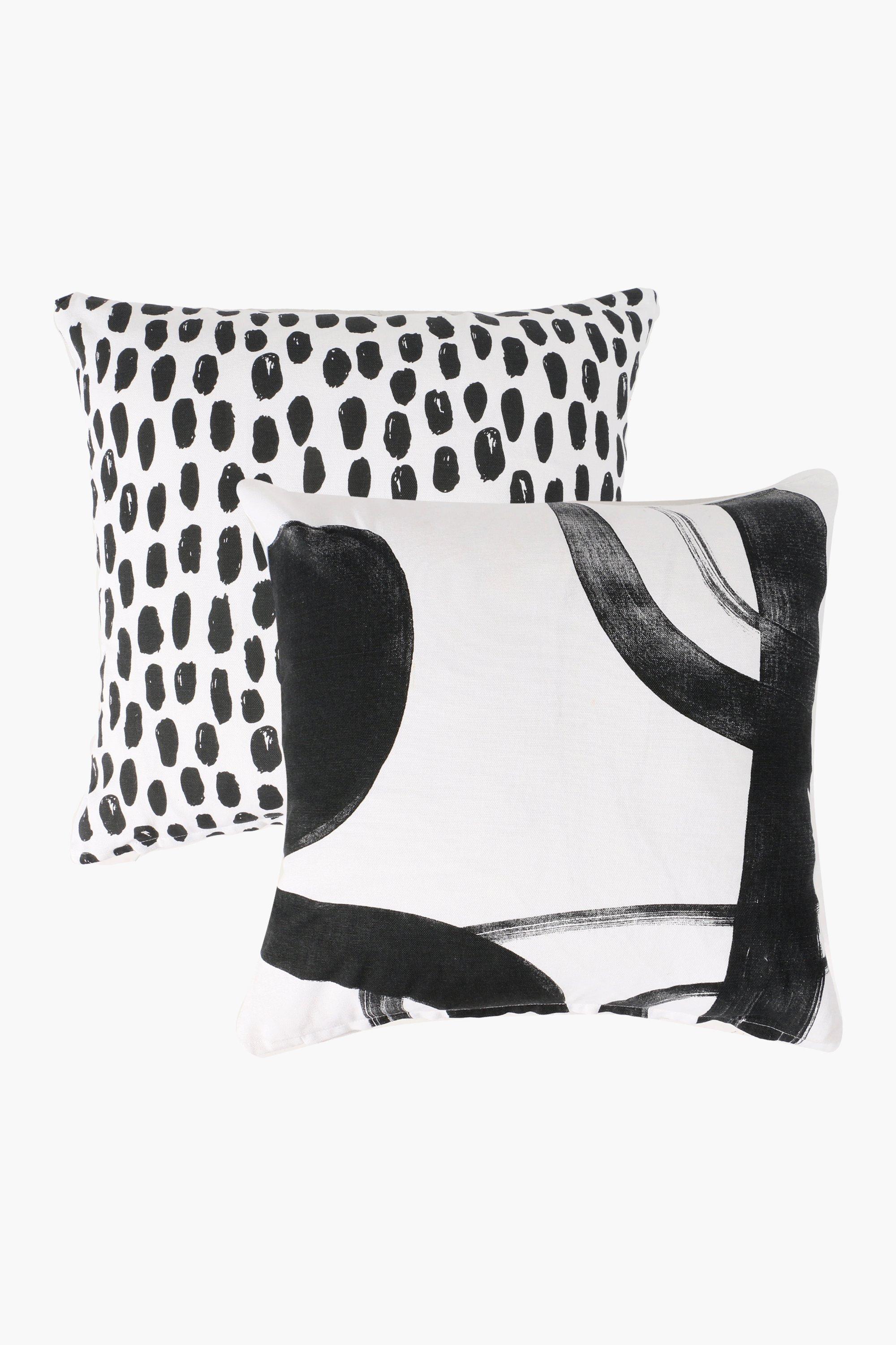 2 Pack Dotty Scatter Cushion Covers, 45x45cm