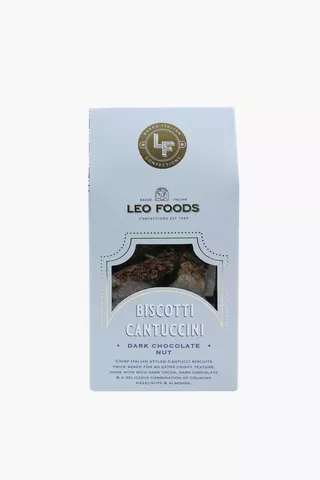 Leo Foods Dark Chocolate Biscotti, 180g