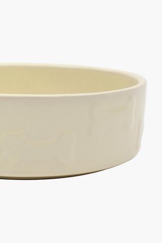 Ceramic Pet Feeding Bowl Small