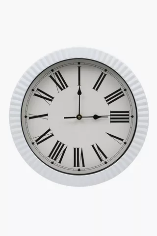 Ripple Border Clock, 39cm