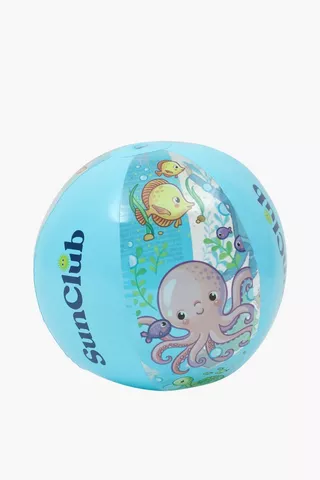 3d Octopus Kids Beach Ball