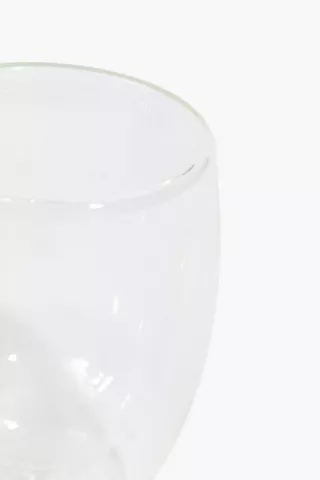 Double Wall Glass Mug, Short
