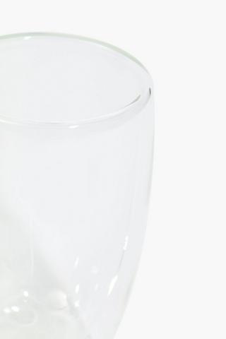 Double Wall Glass Mug, Tall
