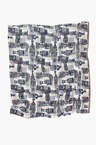 Colab Xolani Mhlongo Superplush Blanket, 200x220cm