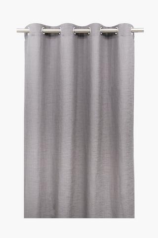 Crepe Voile Eyelet Curtain, 225x250cm