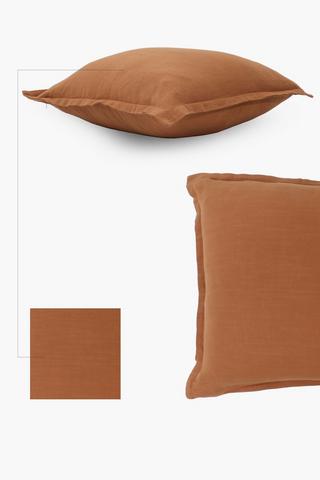 Textured Linen Like Scatter Cushion, 50x50cm