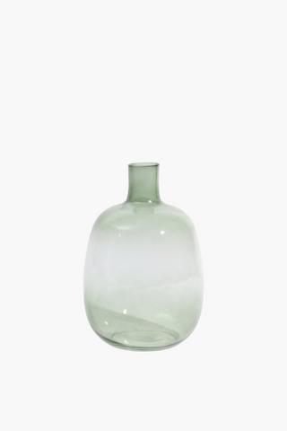 Glass Bottle Vase, 17x25cm