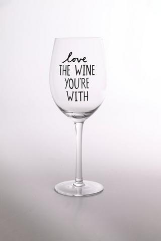 Script Wine Glass