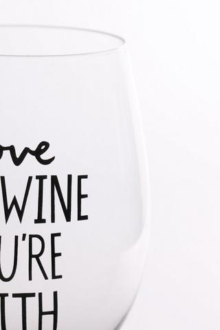 Script Wine Glass