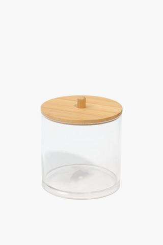Acrylic Cotton Bud Storage Container
