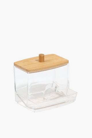 Acrylic Ear Bud Storage Container