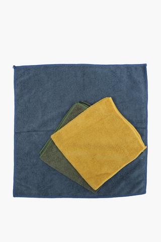 Pack Of 3 Microfibre Swabs