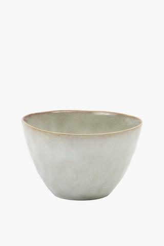 Stoneware Rim Border Bowl
