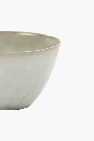 Stoneware Rim Border Bowl