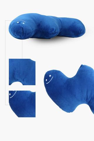 Shaped Squiggle Scatter Cushion, 58x108cm