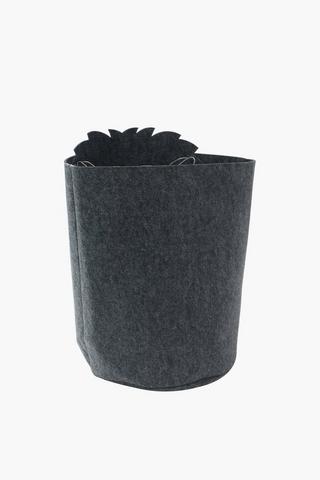 Lion Felt Laundry Basket
