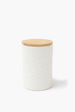 Colab Xolani Mhlongo Embossed Canister
