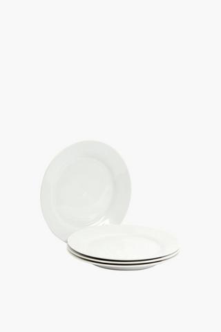 4 Pack Porcelain Side Plates
