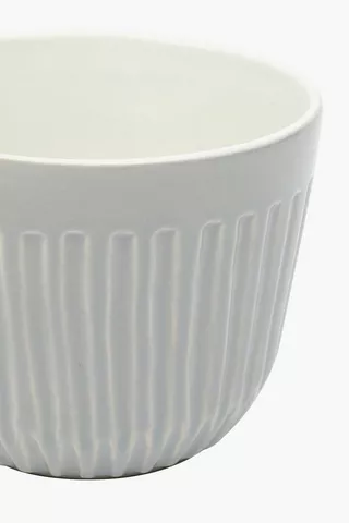 Seni Rib Stoneware Mug
