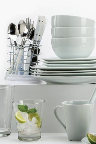 40 Piece Porcelain Starter Set