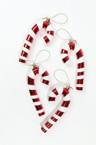 4 Pack Hanging Candy Canes
