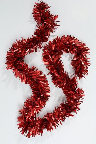 Matte Thick Leaf Tinsel, 11cm